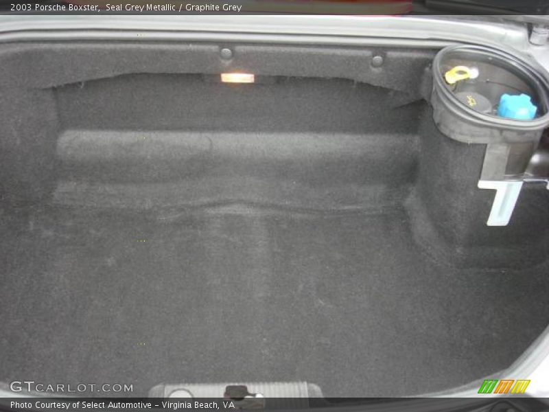 Seal Grey Metallic / Graphite Grey 2003 Porsche Boxster