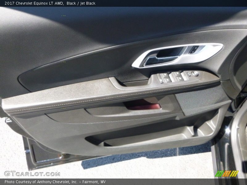 Black / Jet Black 2017 Chevrolet Equinox LT AWD