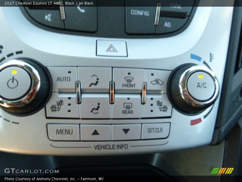 Black / Jet Black 2017 Chevrolet Equinox LT AWD