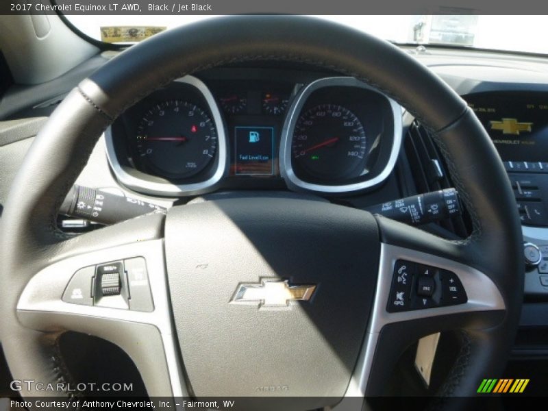 Black / Jet Black 2017 Chevrolet Equinox LT AWD