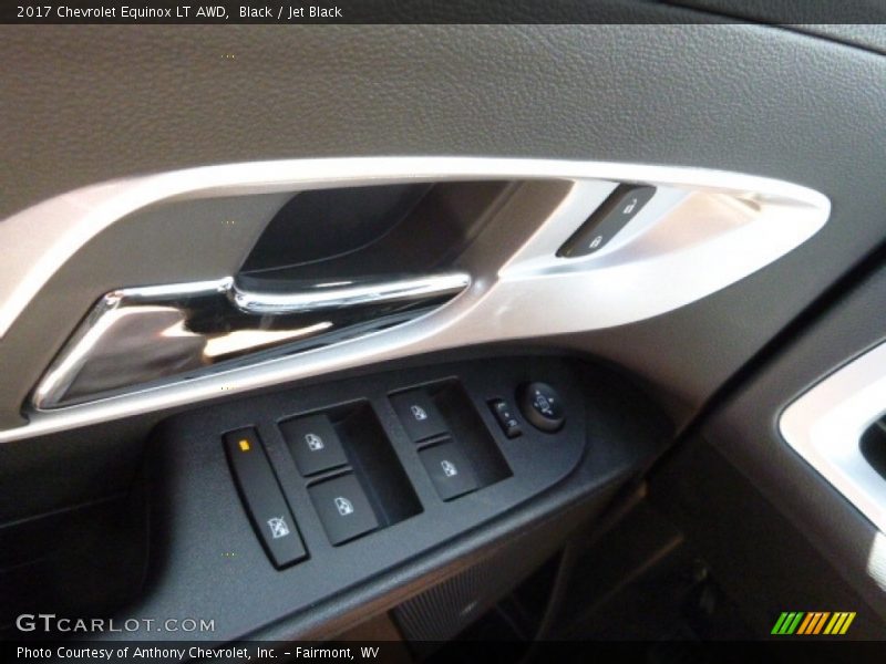 Black / Jet Black 2017 Chevrolet Equinox LT AWD