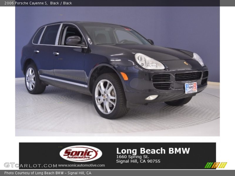 Black / Black 2006 Porsche Cayenne S