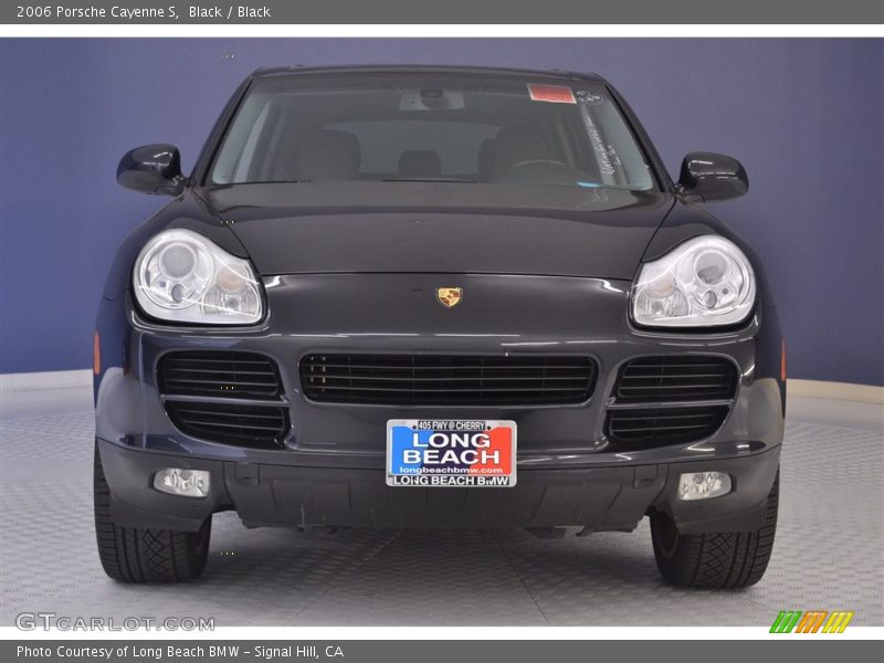 Black / Black 2006 Porsche Cayenne S