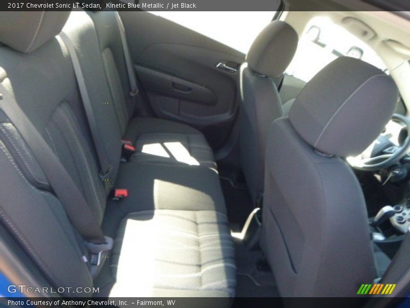Kinetic Blue Metallic / Jet Black 2017 Chevrolet Sonic LT Sedan