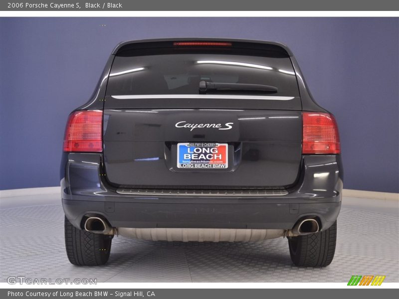 Black / Black 2006 Porsche Cayenne S