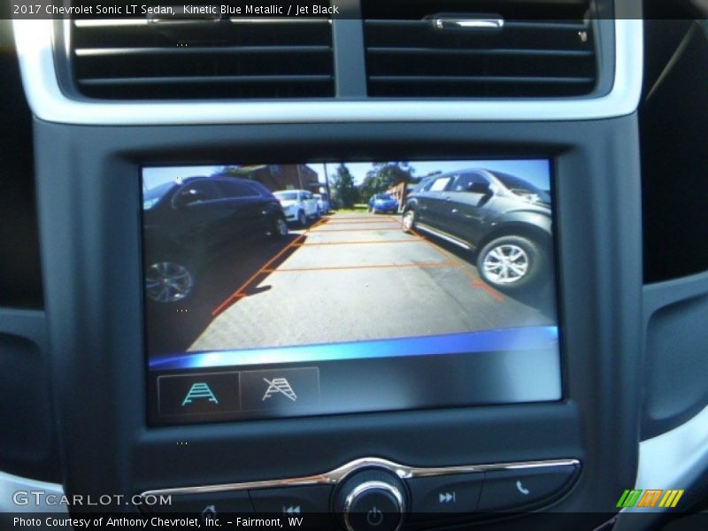 Kinetic Blue Metallic / Jet Black 2017 Chevrolet Sonic LT Sedan