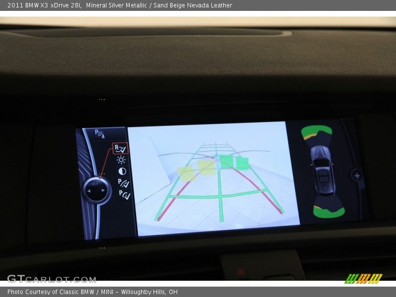 Mineral Silver Metallic / Sand Beige Nevada Leather 2011 BMW X3 xDrive 28i
