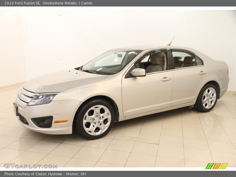 Smokestone Metallic / Camel 2010 Ford Fusion SE