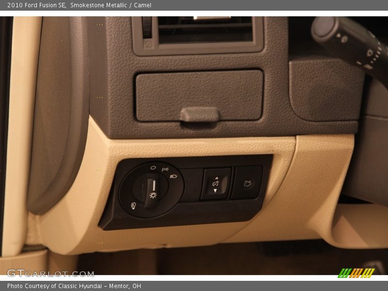 Smokestone Metallic / Camel 2010 Ford Fusion SE