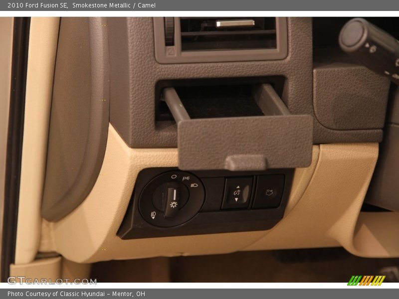 Smokestone Metallic / Camel 2010 Ford Fusion SE
