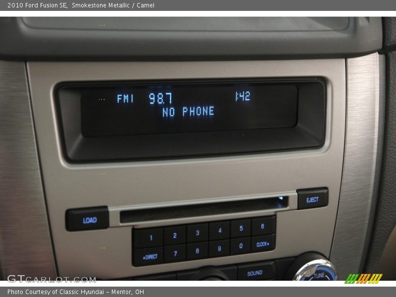 Smokestone Metallic / Camel 2010 Ford Fusion SE