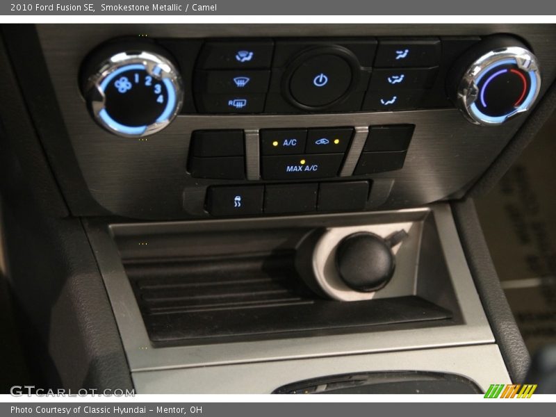 Smokestone Metallic / Camel 2010 Ford Fusion SE