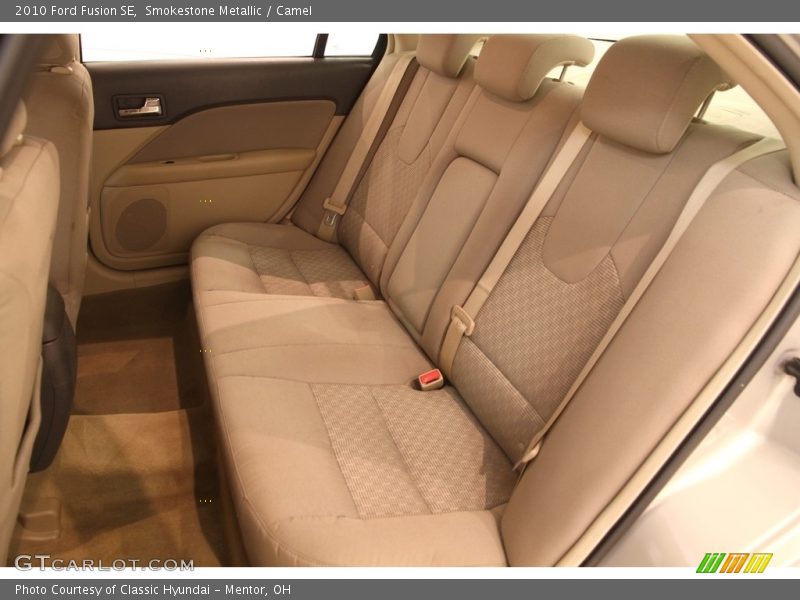 Smokestone Metallic / Camel 2010 Ford Fusion SE