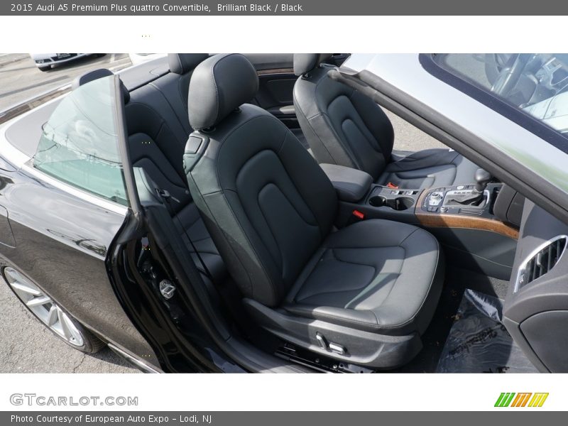 Brilliant Black / Black 2015 Audi A5 Premium Plus quattro Convertible
