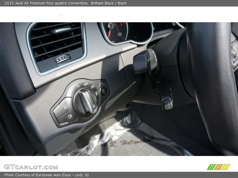 Brilliant Black / Black 2015 Audi A5 Premium Plus quattro Convertible