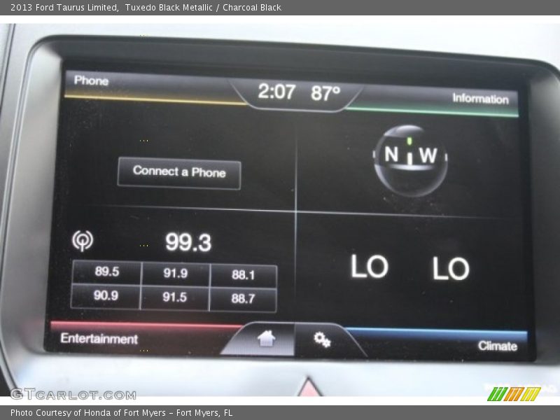 Tuxedo Black Metallic / Charcoal Black 2013 Ford Taurus Limited