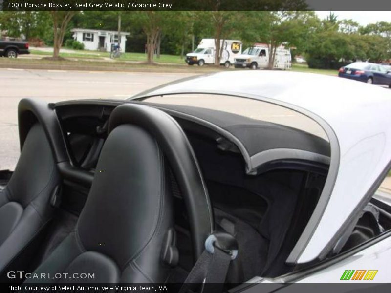 Seal Grey Metallic / Graphite Grey 2003 Porsche Boxster