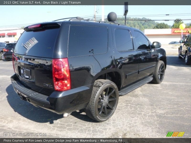 Onyx Black / Light Titanium 2013 GMC Yukon SLT 4x4