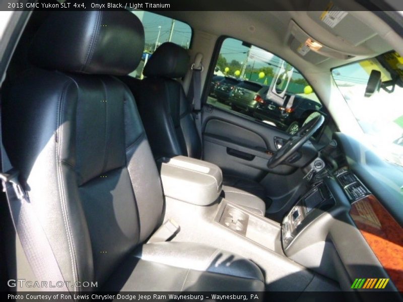 Onyx Black / Light Titanium 2013 GMC Yukon SLT 4x4
