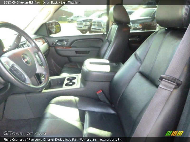 Onyx Black / Light Titanium 2013 GMC Yukon SLT 4x4