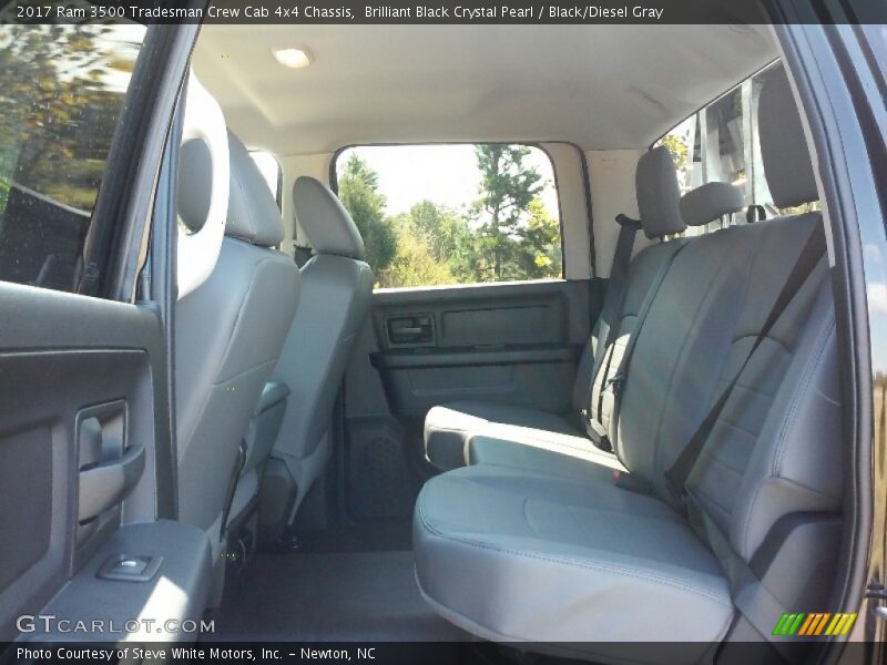Brilliant Black Crystal Pearl / Black/Diesel Gray 2017 Ram 3500 Tradesman Crew Cab 4x4 Chassis