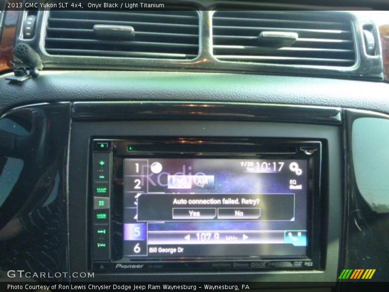 Onyx Black / Light Titanium 2013 GMC Yukon SLT 4x4
