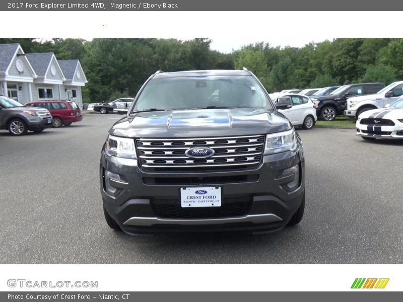 Magnetic / Ebony Black 2017 Ford Explorer Limited 4WD