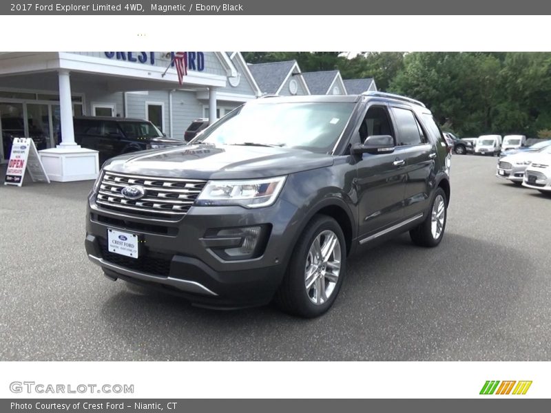 Magnetic / Ebony Black 2017 Ford Explorer Limited 4WD