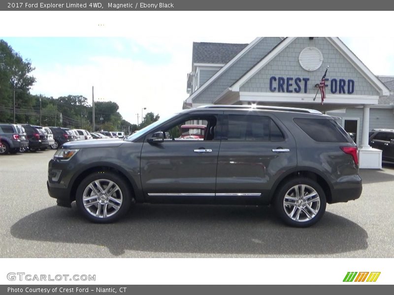 Magnetic / Ebony Black 2017 Ford Explorer Limited 4WD