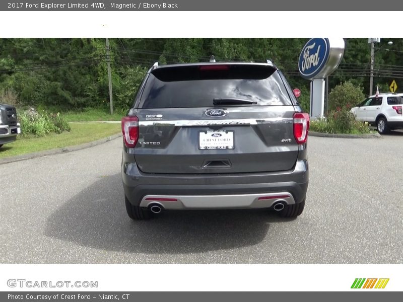 Magnetic / Ebony Black 2017 Ford Explorer Limited 4WD