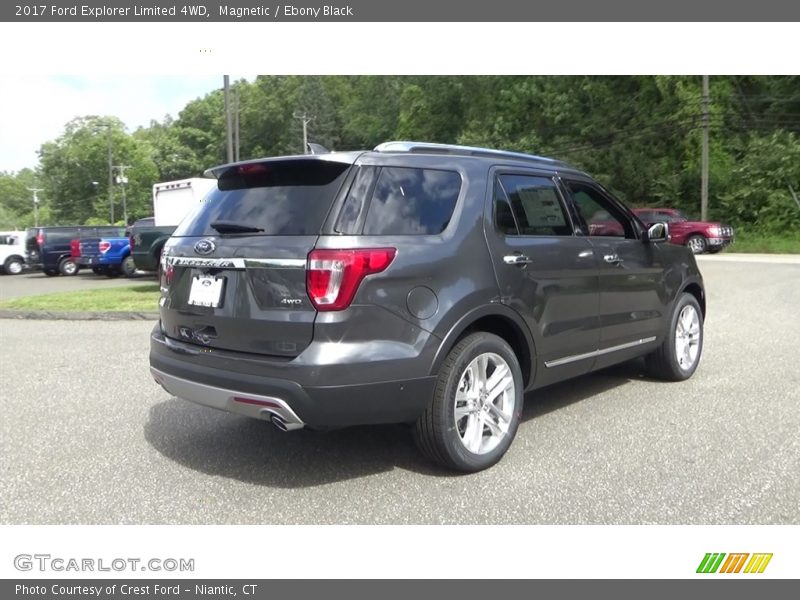 Magnetic / Ebony Black 2017 Ford Explorer Limited 4WD