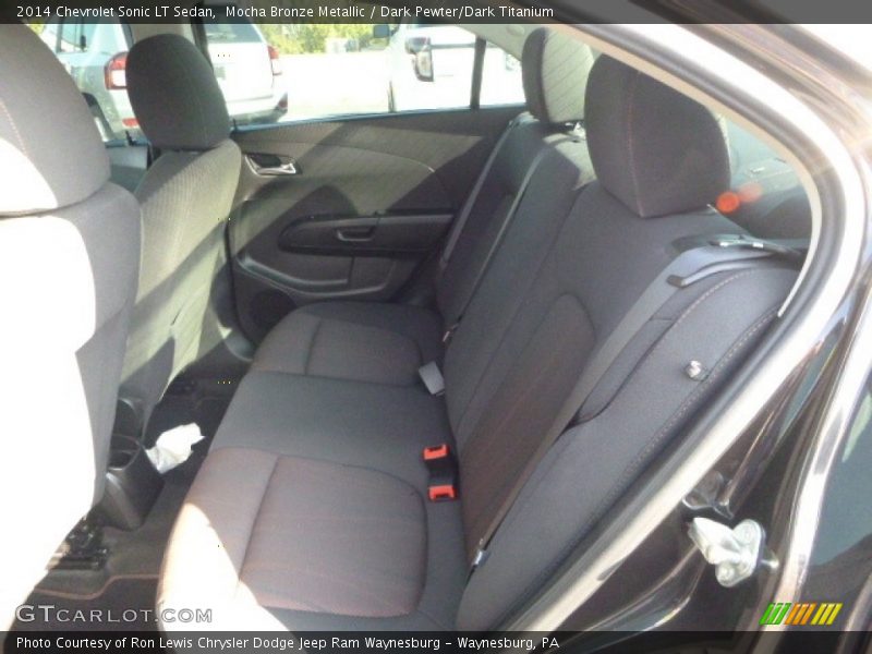Mocha Bronze Metallic / Dark Pewter/Dark Titanium 2014 Chevrolet Sonic LT Sedan