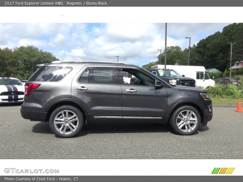 Magnetic / Ebony Black 2017 Ford Explorer Limited 4WD