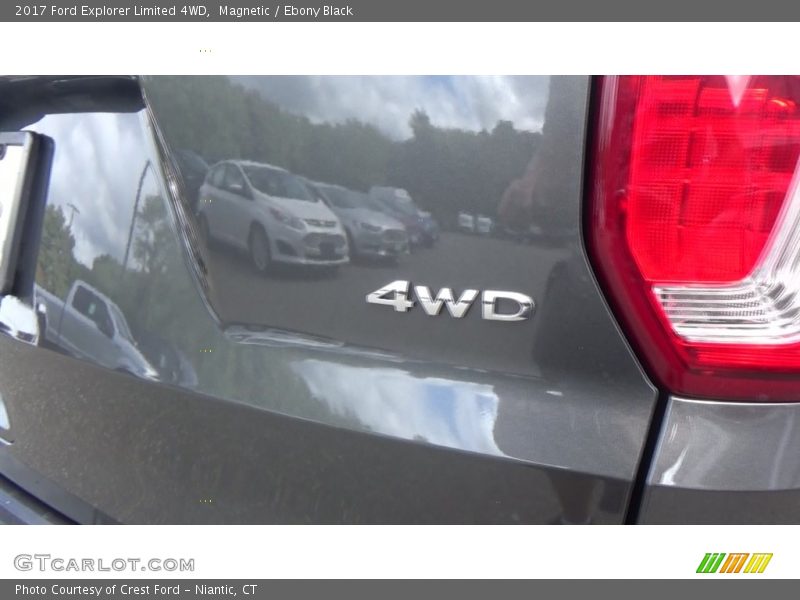 Magnetic / Ebony Black 2017 Ford Explorer Limited 4WD