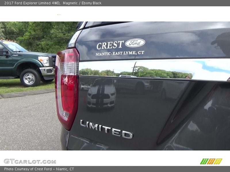 Magnetic / Ebony Black 2017 Ford Explorer Limited 4WD