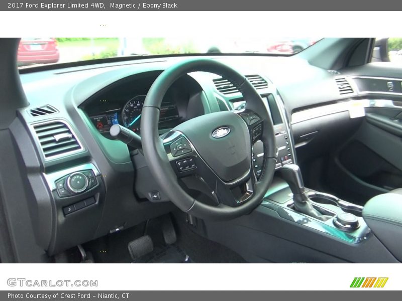 Magnetic / Ebony Black 2017 Ford Explorer Limited 4WD