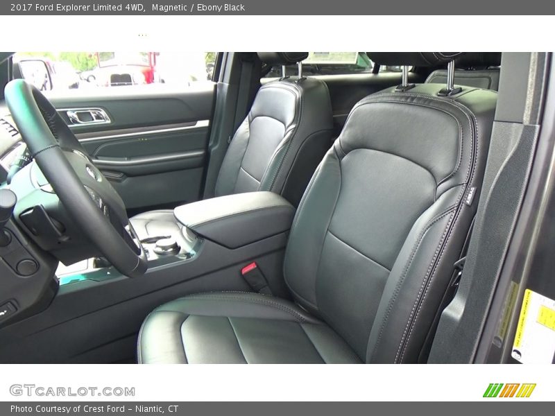 Magnetic / Ebony Black 2017 Ford Explorer Limited 4WD
