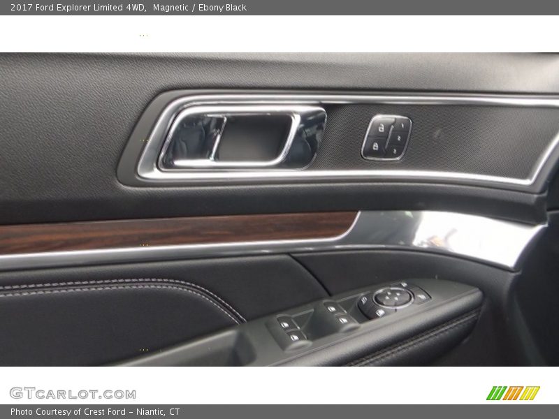 Magnetic / Ebony Black 2017 Ford Explorer Limited 4WD