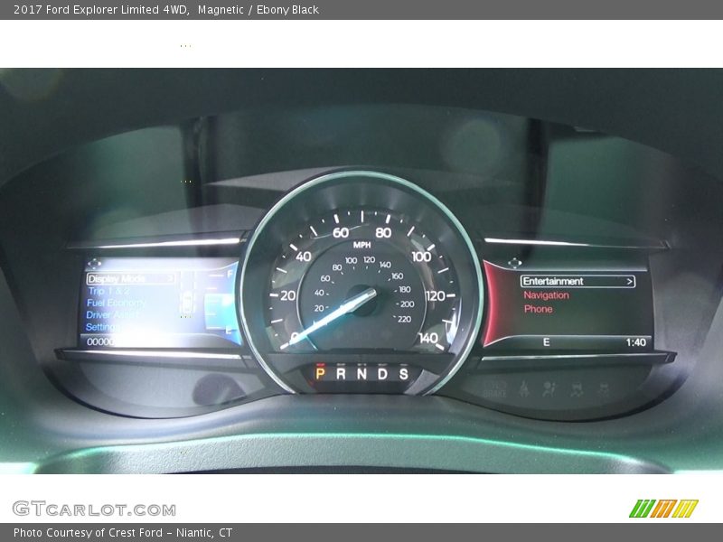 Magnetic / Ebony Black 2017 Ford Explorer Limited 4WD