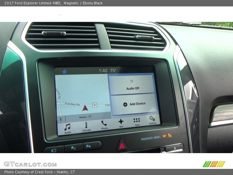 Magnetic / Ebony Black 2017 Ford Explorer Limited 4WD