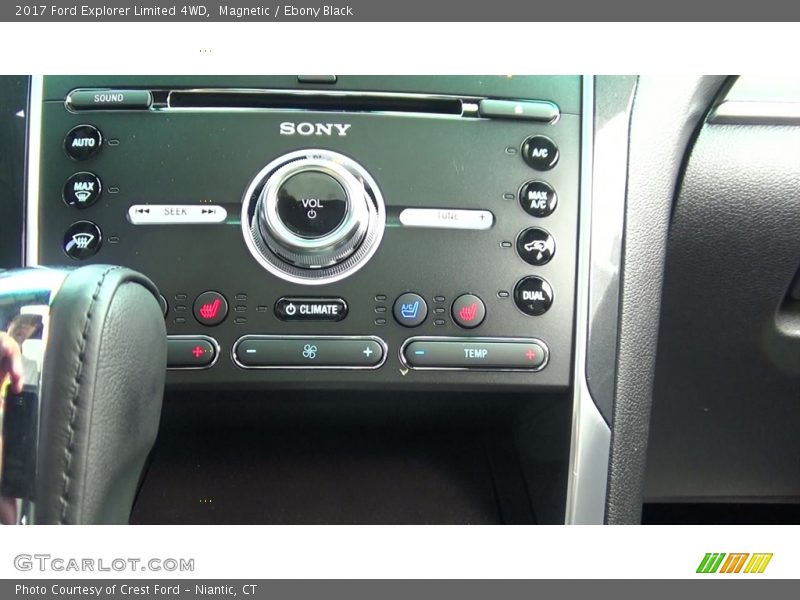 Magnetic / Ebony Black 2017 Ford Explorer Limited 4WD