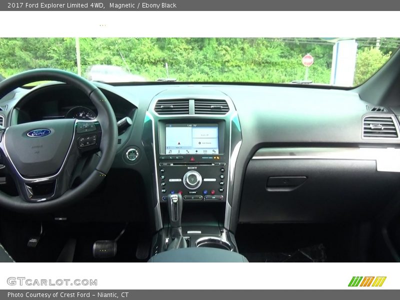 Magnetic / Ebony Black 2017 Ford Explorer Limited 4WD