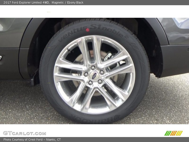 Magnetic / Ebony Black 2017 Ford Explorer Limited 4WD