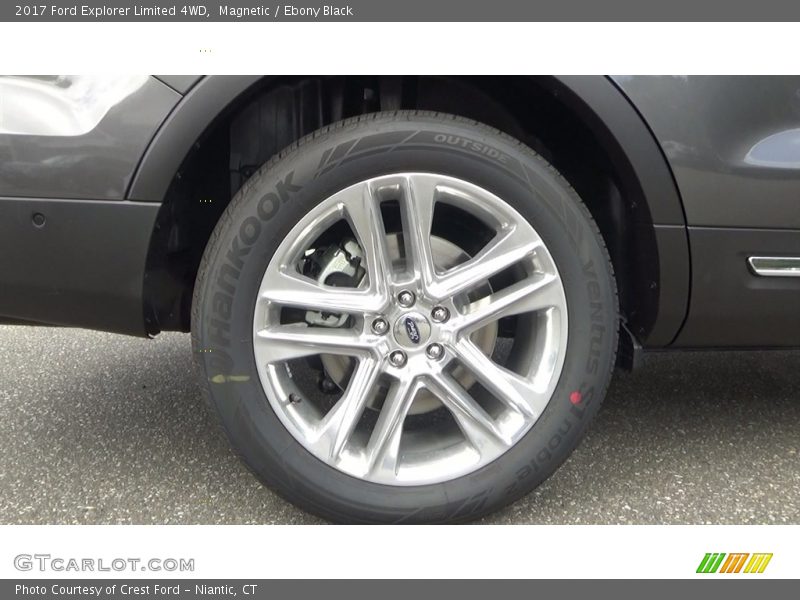 Magnetic / Ebony Black 2017 Ford Explorer Limited 4WD