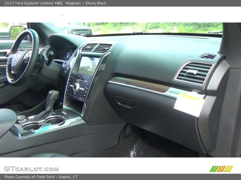 Magnetic / Ebony Black 2017 Ford Explorer Limited 4WD