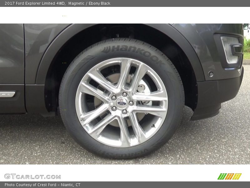 Magnetic / Ebony Black 2017 Ford Explorer Limited 4WD