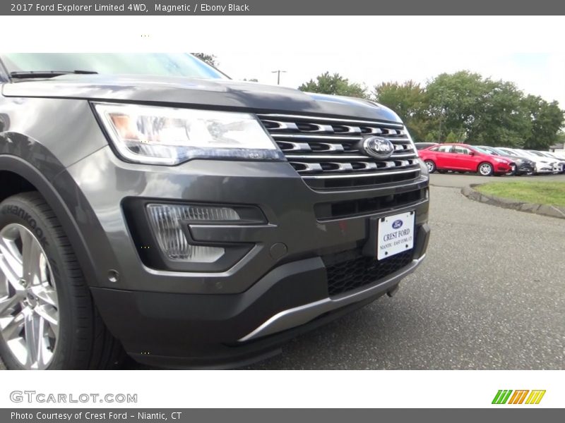 Magnetic / Ebony Black 2017 Ford Explorer Limited 4WD