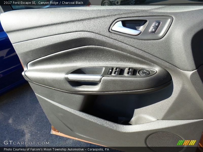 Canyon Ridge / Charcoal Black 2017 Ford Escape SE