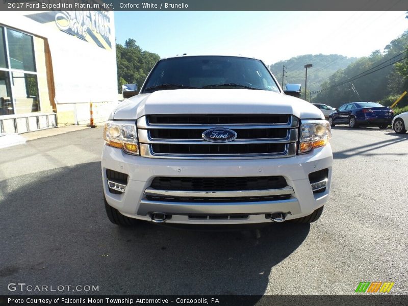 Oxford White / Brunello 2017 Ford Expedition Platinum 4x4