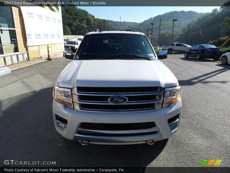Oxford White / Brunello 2017 Ford Expedition Platinum 4x4